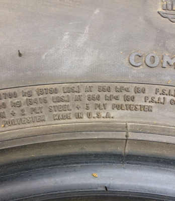 ขายยาง MICKEY THOMPSON 285/75/16 MADE IN USA สวยๆ