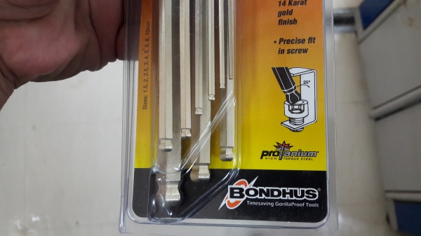 ขายหกเหลี่ยมBONDHUS MADE IN USA.ใหม่เก่าเก็บ
