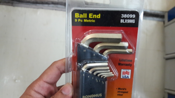 ขายหกเหลี่ยมBONDHUS MADE IN USA.ใหม่เก่าเก็บ