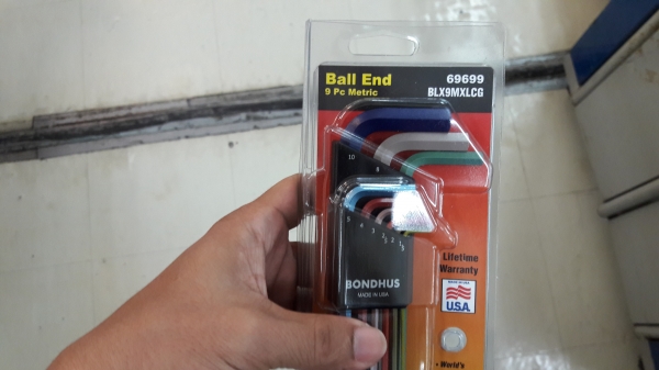 ขายหกเหลี่ยมBONDHUS MADE IN USA.ใหม่เก่าเก็บ