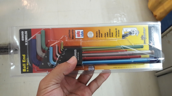 ขายหกเหลี่ยมBONDHUS MADE IN USA.ใหม่เก่าเก็บ