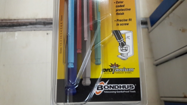 ขายหกเหลี่ยมBONDHUS MADE IN USA.ใหม่เก่าเก็บ