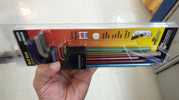 ขายหกเหลี่ยมBONDHUS MADE IN USA.ใหม่เก่าเก็บ