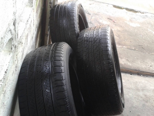 ยาง มีชลีน 265/60R18 ปี14  3 เส้น ราคา 2900 บาท