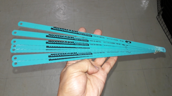 ขายใบเลื่อยเหล็ก WITTMANN Made in Germany.HSS BIMETAL 12นิ้วชุด7ใบ ใหม่เก่าเก็บหลายสิบปี
