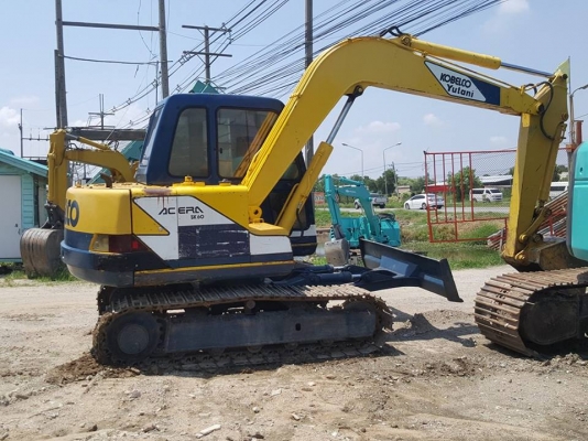 ขาย!! >>> Kobelco Sk60 mark3 รถนอก มีใบดัน พร้อมใช้ <<< เบอร์ติดต่อ 098-7155789