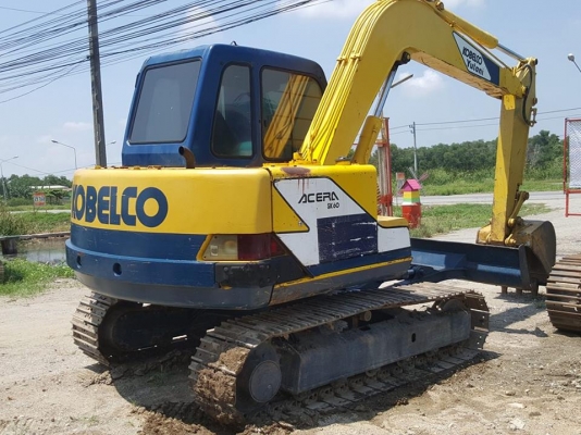 ขาย!! >>> Kobelco Sk60 mark3 รถนอก มีใบดัน พร้อมใช้ <<< เบอร์ติดต่อ 098-7155789