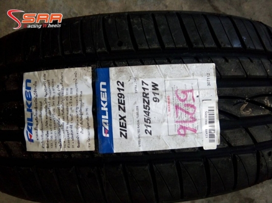 FALKEN ZE912 215/45R17 ปี16 เส้นละ 2,500 บาท