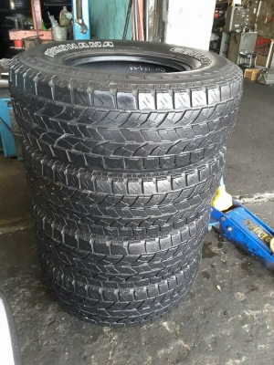 Yokohama AT-S ขนาด 265-75-16 ปี15 สวยๆ 1ชุด