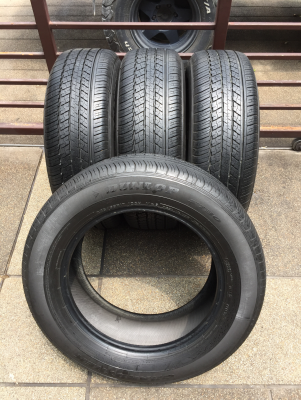 ยาง Dunlop 225 65 17 กลางปี15 ดอกเต็ม เนื้อนิ่มๆ ใช้ยาว ราคาไม่แพง