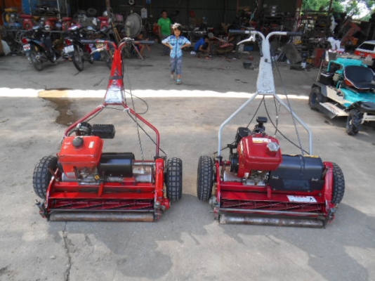 รถตัดหญ้า แบบตัดกรีน พร้อมใช้งาน