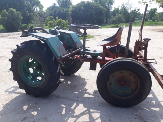 ขอบคุณพี่จากสระบุรี ขายโครงรถไถเอวอ่อน สภาพพร้อมใช้งาน ยางสวย มีเกียร์