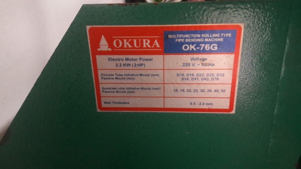 ขายเครื่องดัดโค้งลูกดัดเพียบราคาสุดประหยัดครับ