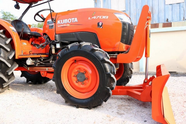 คูโบต้า L4708DT 2 เพลา ทำงาน 573 ชั่วโมง.. เกรด A ชุดดันหน้าใหม่ ผานหลังใหม่ 6X24 CMT ราคา 465000 บาท
