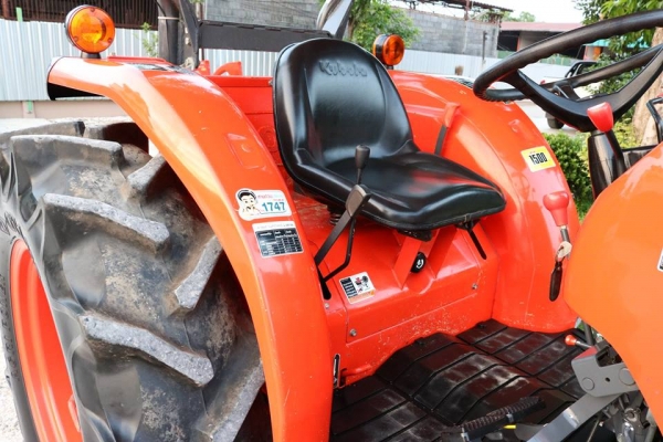 คูโบต้า L4708DT 2 เพลา ทำงาน 573 ชั่วโมง.. เกรด A ชุดดันหน้าใหม่ ผานหลังใหม่ 6X24 CMT ราคา 465000 บาท