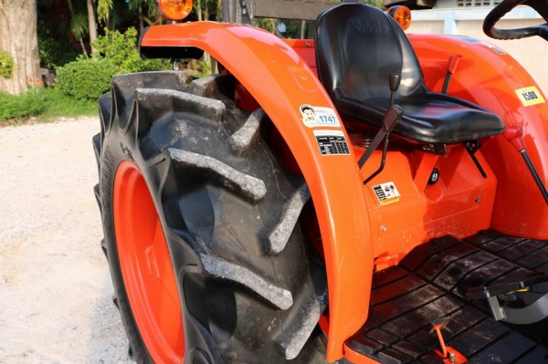 คูโบต้า L4708DT 2 เพลา ทำงาน 573 ชั่วโมง.. เกรด A ชุดดันหน้าใหม่ ผานหลังใหม่ 6X24 CMT ราคา 465000 บาท