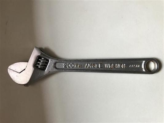 ประแจเลื่อน TOYOTA 8นิ้ว MADE IN JAPAN ประแจเลื่อน TOYOTA 8นิ้ว MADE IN JAPAN