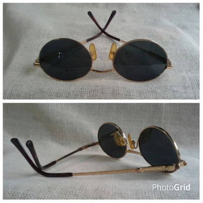 แว่นตาอิงลิชวินเทจ ยุค &#039;80s  ซุปเปอร์แบรนด์หรูอันดับหนึ่งของแผ่นดิน  Vintage DUNHILL handmade in England