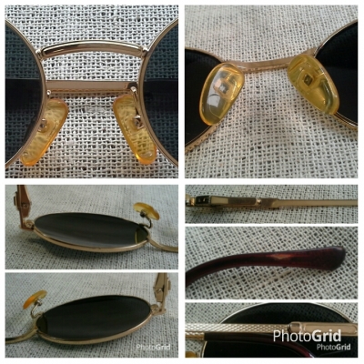 แว่นตาอิงลิชวินเทจ ยุค &#039;80s  ซุปเปอร์แบรนด์หรูอันดับหนึ่งของแผ่นดิน  Vintage DUNHILL handmade in England