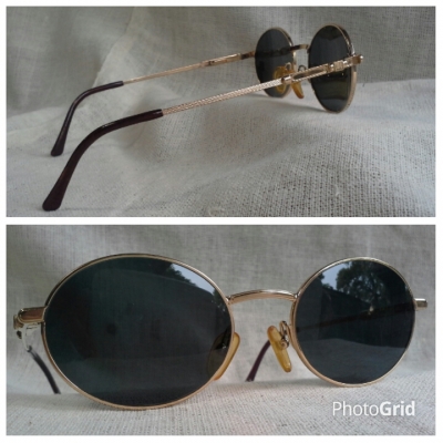 แว่นตาอิงลิชวินเทจ ยุค &#039;80s  ซุปเปอร์แบรนด์หรูอันดับหนึ่งของแผ่นดิน  Vintage DUNHILL handmade in England