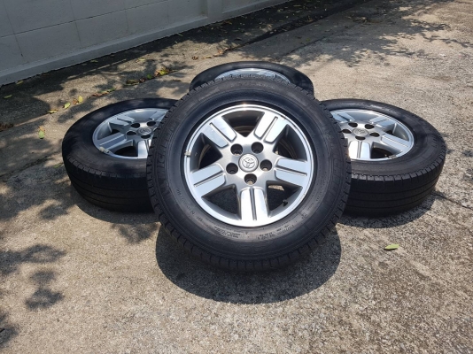 ล้อToyota. วิโก้ขอบ15. 5รูพร้อมยางปี11