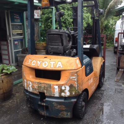 +++ ขายโฟล์คลิฟท์ TOYOTA 7FD15 ขนาด 1.5 ตัน เครื่องยนต์ดีเซล เสา 3 เมตร เกียร์ออโตเมติค งา 1,070 มม. ยางตันครับ +++ ขายโฟล์คลิฟท์ TOYOTA 7FD15 ขนาด 1.5 ตัน เครื่องยนต์ดีเซล เสา 3 เมตร เกียร์ออโตเมติค งา 1,070 มม. ยางตันครับ