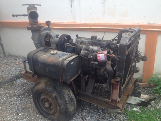 ขายด่วน เครืองสูบน้ำ isuzu 85แรง  4นิ้ว ขาย30000