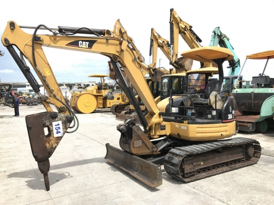 CAT 304CR ปั้มนิ้ว คอนโทรลน้ำมัน ติดหัวกระแทก Furukawa นำเข้าจากญี่ปุ่น ไม่เคยใช้งานในไทย รถสวยพร้อมใช้งานเลยครับ