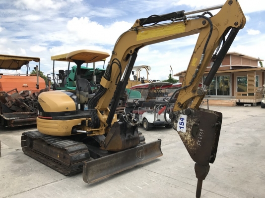 CAT 304CR ปั้มนิ้ว คอนโทรลน้ำมัน ติดหัวกระแทก Furukawa นำเข้าจากญี่ปุ่น ไม่เคยใช้งานในไทย รถสวยพร้อมใช้งานเลยครับ