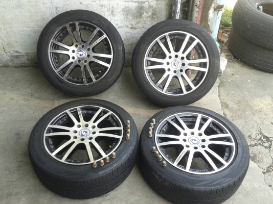 ขอบ15นิ้ว4รู100/114 น็อตพร้อมยาง ชุุดนี้ ราคา 5600 บาท