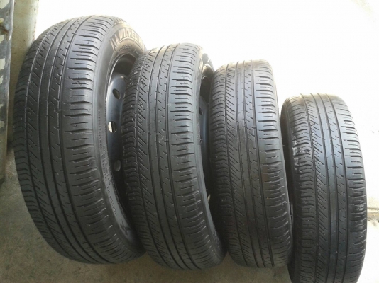 ล้อกะทะ ขอบ15นิ้ว4รู100 พร้อมยาง ชุดนี้ ราคา 1900 บาท ล้อกะทะ ขอบ15นิ้ว4รู100 พร้อมยาง ชุดนี้ ราคา 1900 บาท