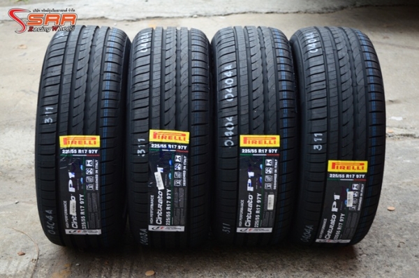 PIRELLI CINTURATO P1 225/55R17 เส้นละ 4,250 บาท