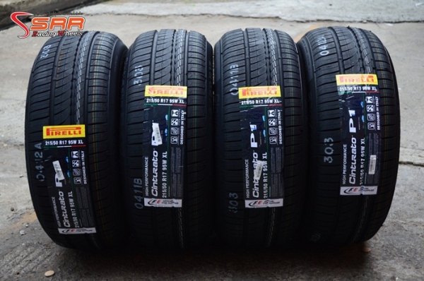 PIRELLI CINTURATO P1 215/50R17 เส้นละ 4,250 บาท