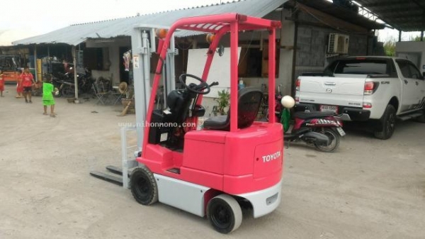 รถยกไฟฟ้า TOYOTA 3FB9  จาก 129,000 เหลือ 105,000 บาท  รหัสสินค้า : 81004743  www.nihonmono.com