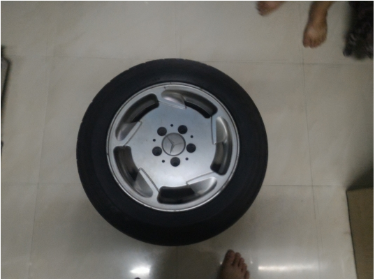 ล้อ benz c 220 พร้อมยางDUNLOP SP SPORT LM307