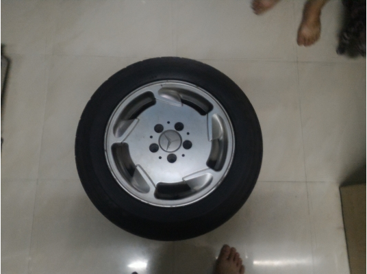 ล้อ benz c 220 พร้อมยางDUNLOP SP SPORT LM307