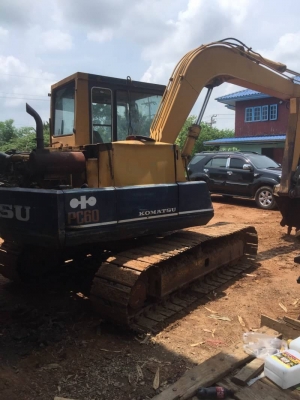 KOMATSU PC60รุ่น5. เอกสารเล่มทะเบียน. รถสวยมากพร้อมใช้