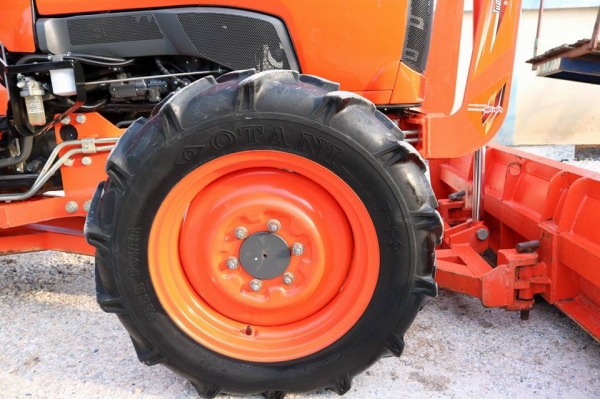 คูโบต้า L4708DT 2 เพลาเกรด AAA.. ทำงาน 340 ชั่วโมง..ชุดดันหน้าช้าง ผานหลังใหม่  CMT 6 X24