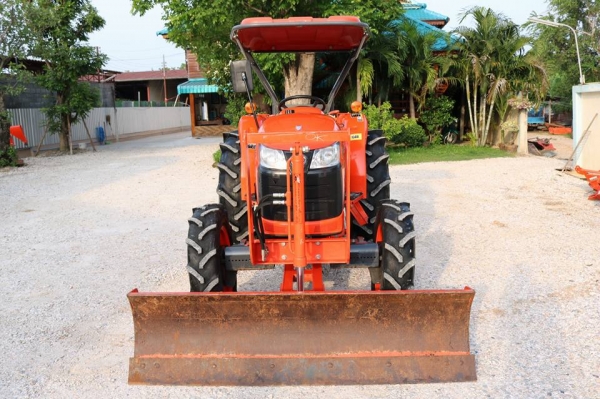 คูโบต้า L4708DT 2 เพลาเกรด AAA.. ทำงาน 340 ชั่วโมง..ชุดดันหน้าช้าง ผานหลังใหม่  CMT 6 X24