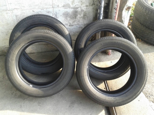 ยาง Yokohama 185/60R15ปี14 ชุดนี้ ราคา 1450 บาท