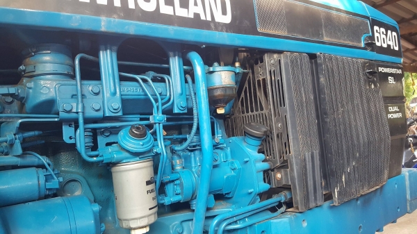 Newholland 6640 รถสวย แอร์เย็น เอกสารเล่มทะเบียน