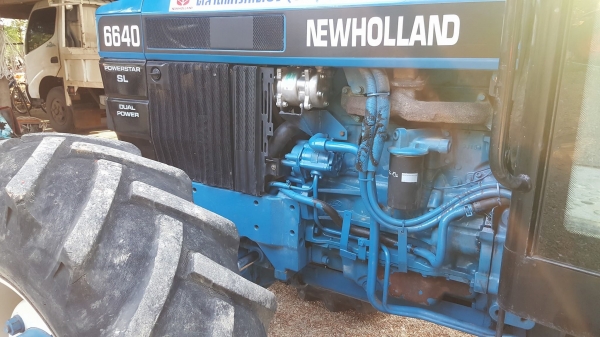 Newholland 6640 รถสวย แอร์เย็น เอกสารเล่มทะเบียน