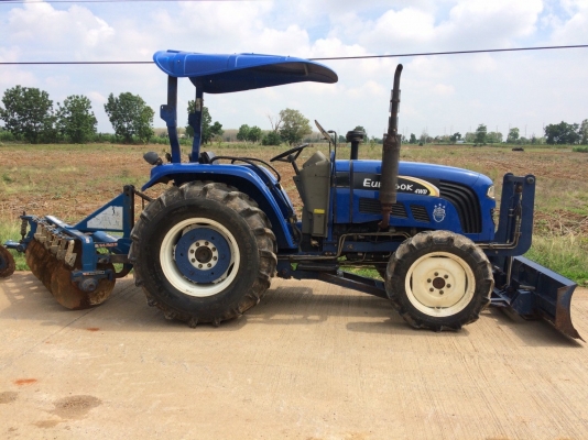 Euro 60K 4WD 60แรง ใบดันหน้า ผานหลัง เอกสารเล่มทะเบียน