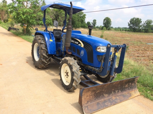 Euro 60K 4WD 60แรง ใบดันหน้า ผานหลัง เอกสารเล่มทะเบียน