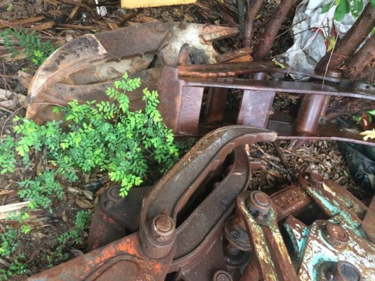 หัวคีบไม้ สภาพดีพร้อมใช้เก่าญี่ปุ่นมีใบอินวอย