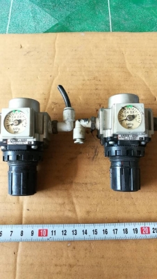 ยกชุด 2 อัน 350 บ. ส่งฟรี 083-2000058  LINE ID: line832923 Air Regulator ตัวปรับแรงดันลมแบบละอียดยี่ห้อ SMC ทางเข้าใช้กับถังลมปรับได้ถึง 0.85 MPa