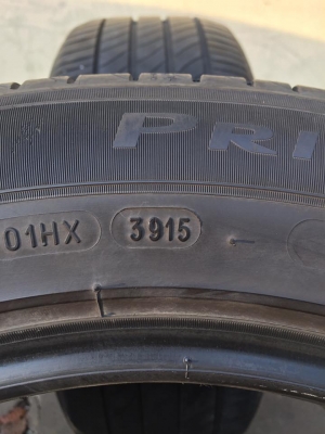 ขายยาง MICHELIN PRIMACY 3ST 235-55-17 ปี15 ดอกหนาจัด สภาพสวยมาก ไม่มีปะ ไม่มีตำหนิ คู่ละ 2,500 บาท