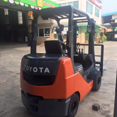 Forklifts Toyota8FD30Compact ตัวใหม่เครื่องยนดีเซล1DZ3 รถยก3ตัน