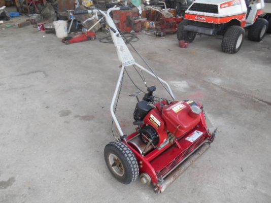 รถตัดหญ้า (แบบตัดกรีน) BARONESS เดินตาม พร้อมใช้งาน