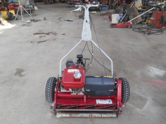 รถตัดหญ้า (แบบตัดกรีน) BARONESS เดินตาม พร้อมใช้งาน